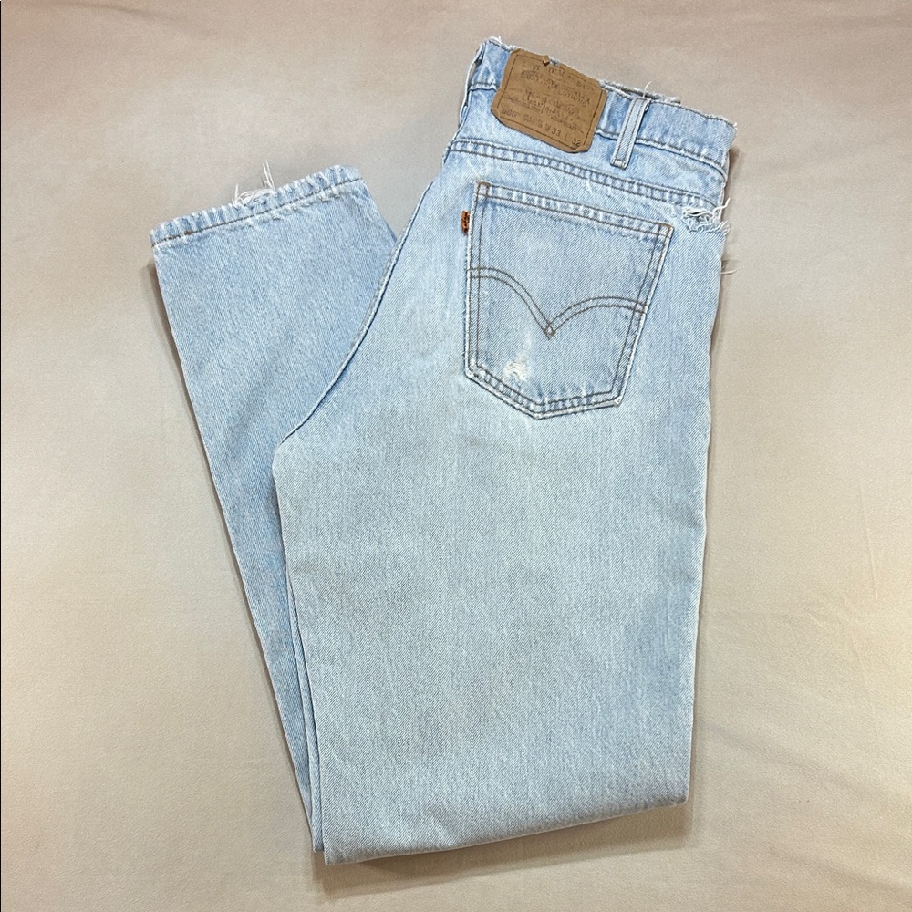 Levi's 550 90s orange tag